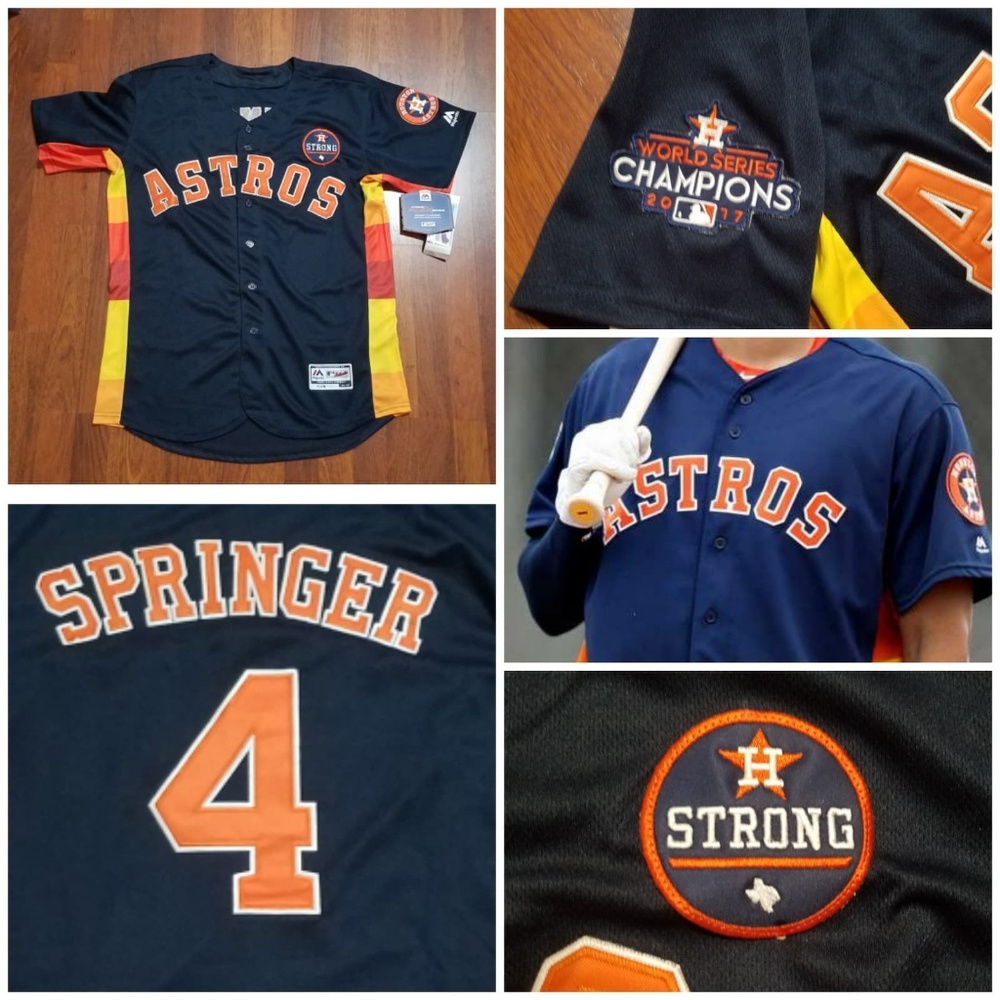 Houston Astros Championship Jersey - Springer